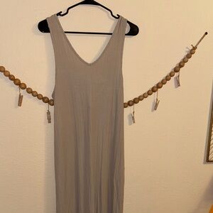 BKE Gray Maxi Dress